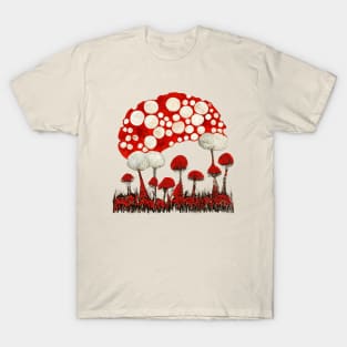 Mushroom Family T-Shirt